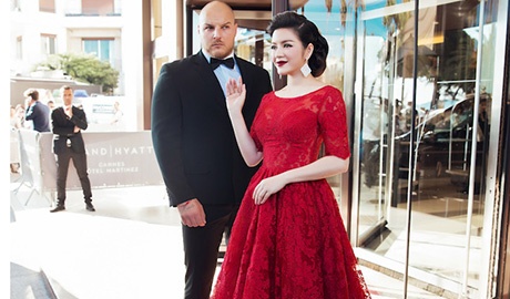 Ly Nha Ky kieu sa o Cannes hinh anh