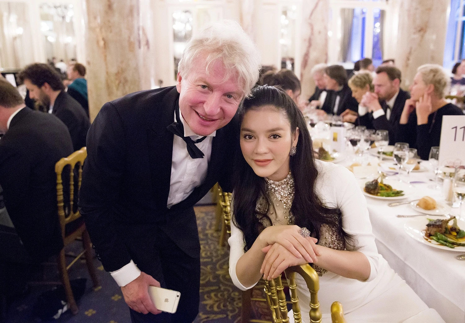 Ly Nha Ky du tiec o Cannes anh 4