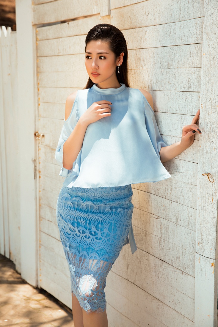 Huyen My,  Tu Anh dien vay ren ngot ngao anh 7