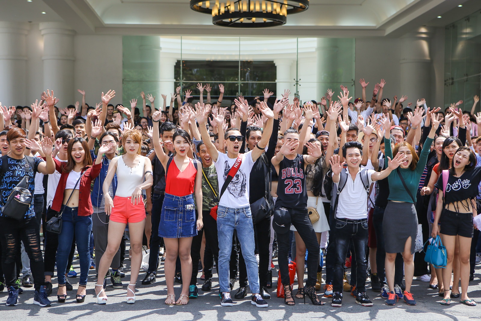 Thi sinh cao chenh lech den casting Next Top Model anh 1