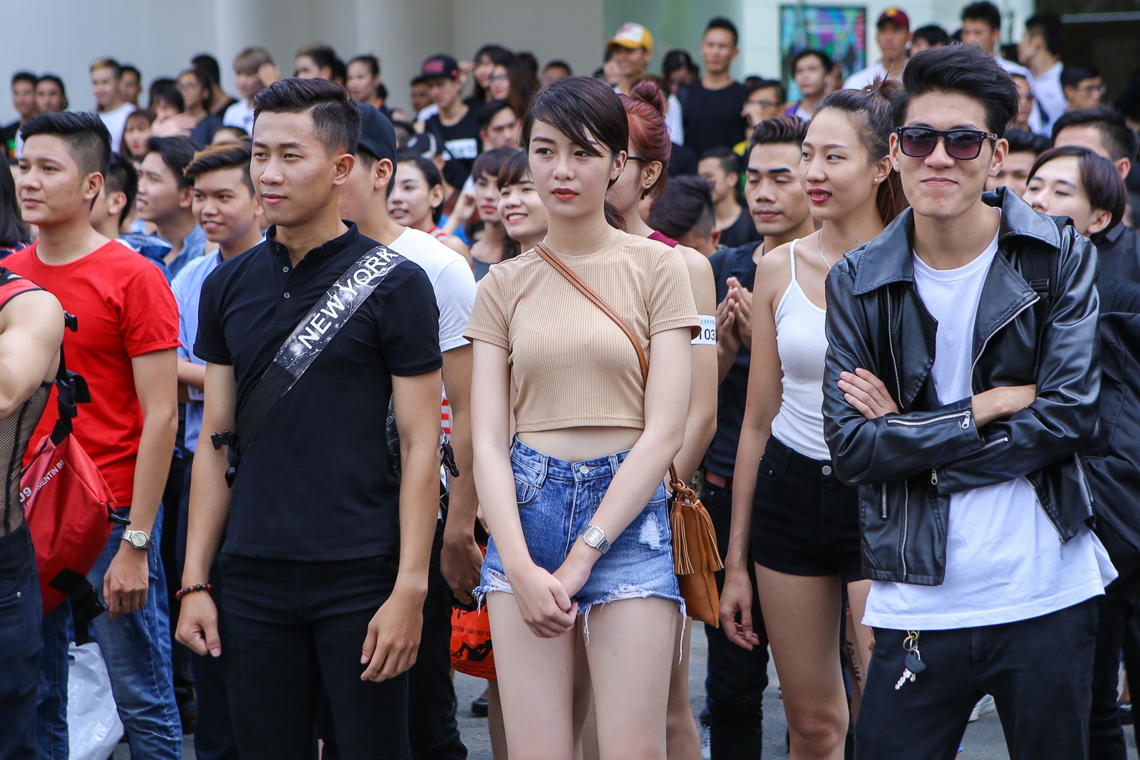 Thi sinh cao chenh lech den casting Next Top Model anh 2