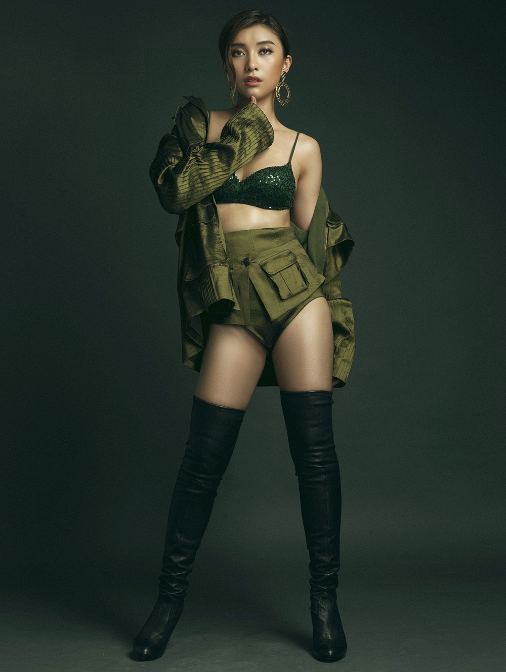 Chau gai Lam Truong lot xac goi cam anh 4