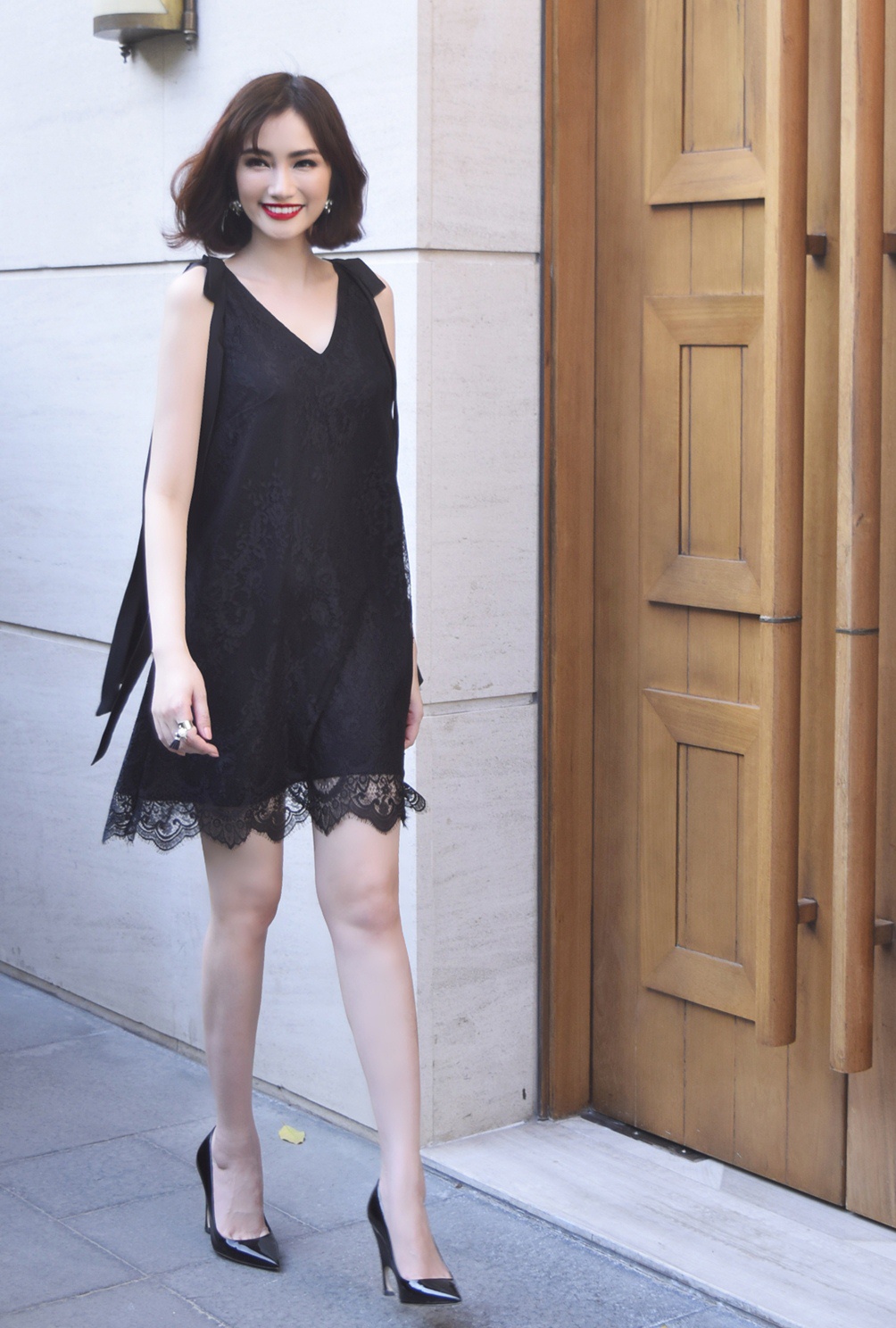 Truc Diem goi cam dao pho anh 1