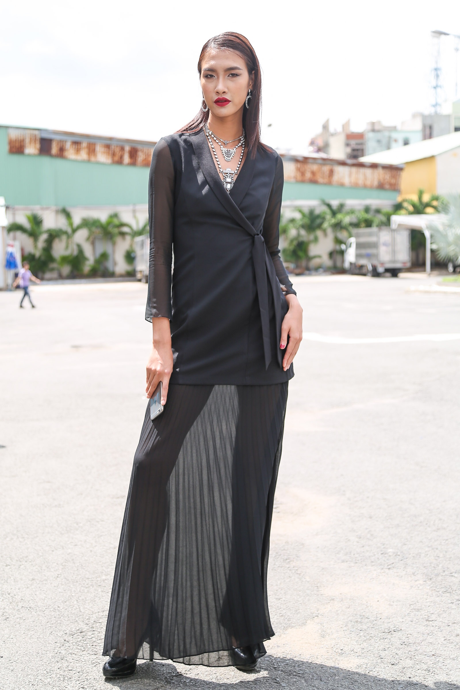 Thanh Hang,  Ly Qui Khanh sanh dieu di casting Next Top anh 8