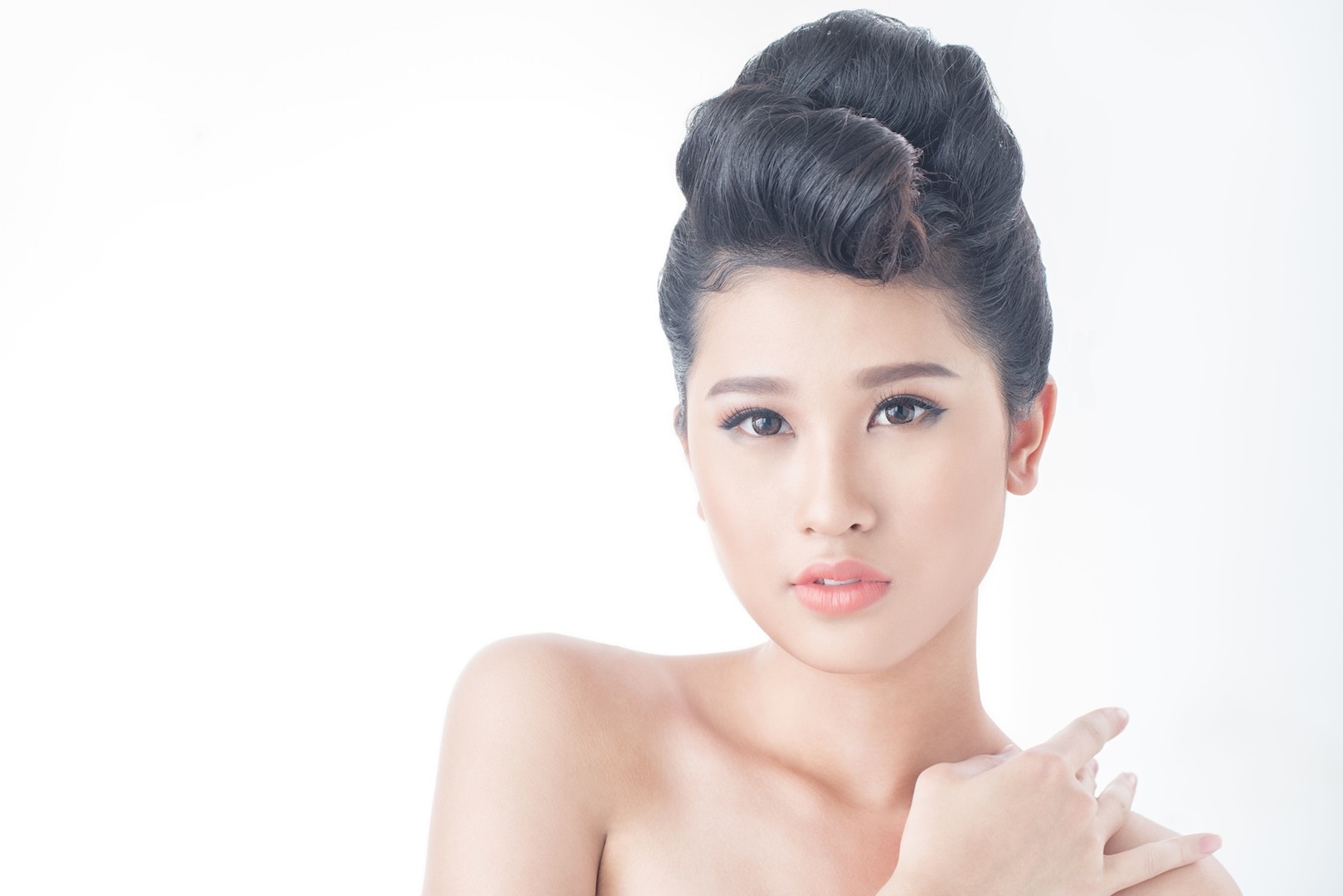 Lo dien top 10 chung ket Hoa khoi Ao dai 2016 anh 1