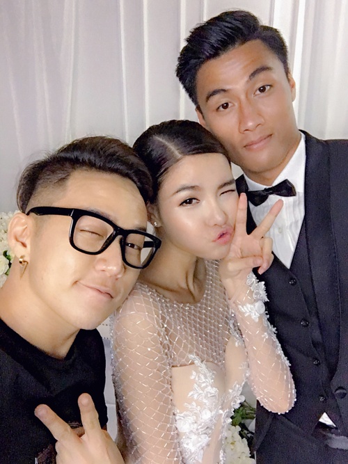 Ky Han - Mac Hong Quan tinh nghich o buoi chup anh cuoi anh 6