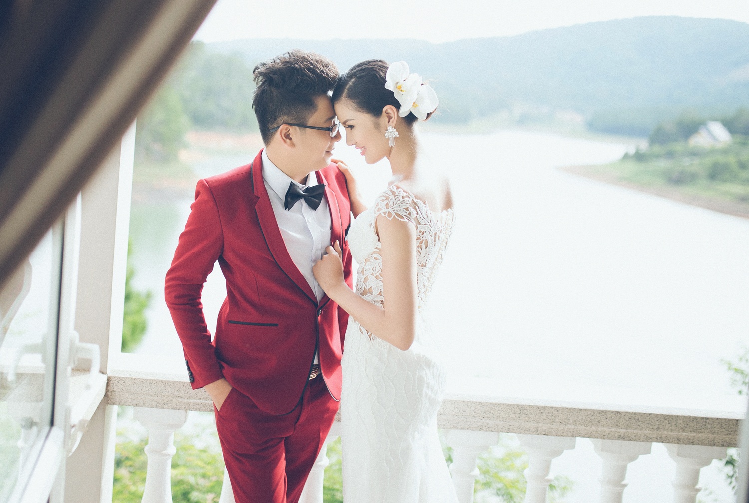 Anh cuoi cua Le Thi Phuong va chong bac si anh 11