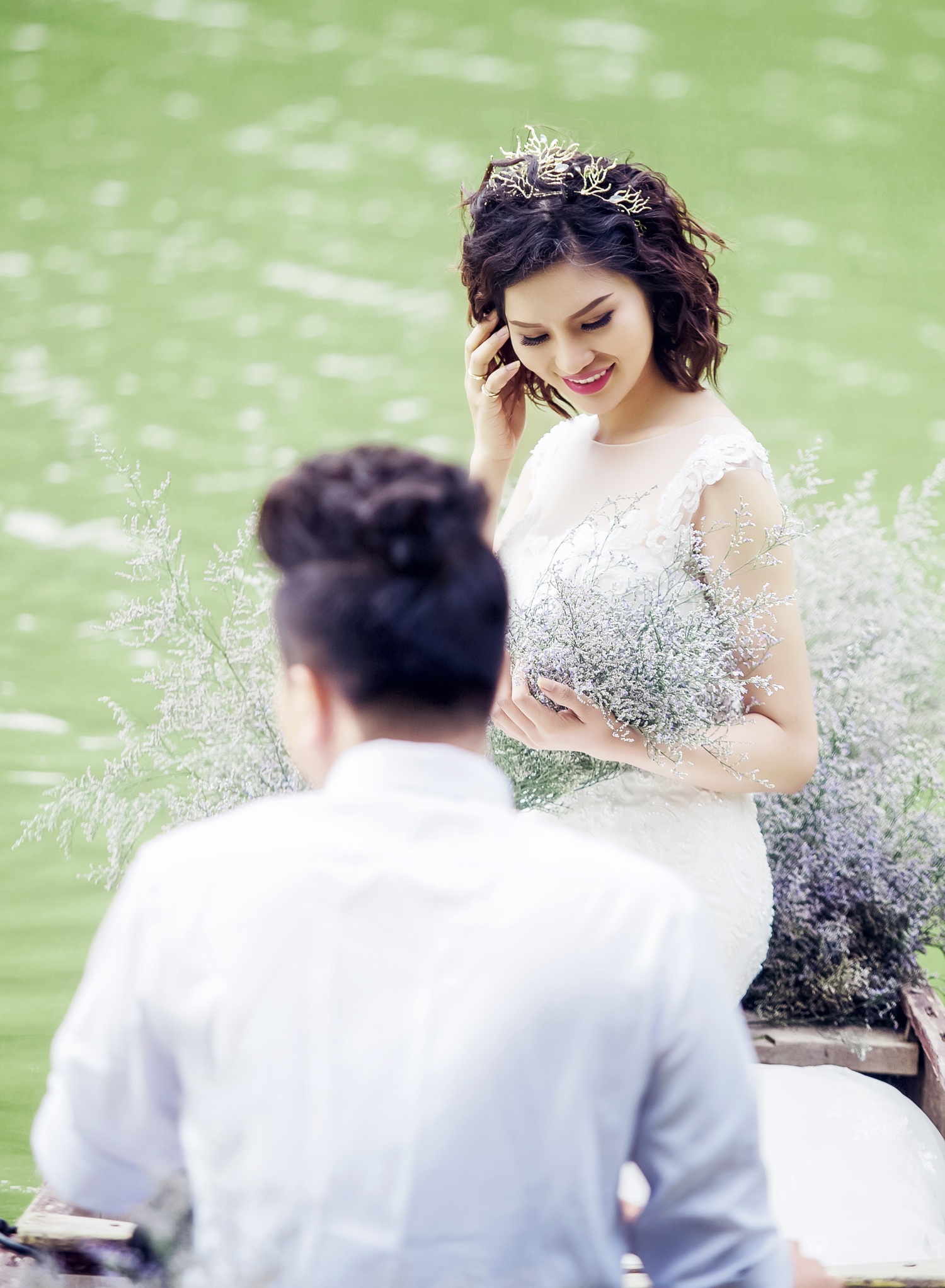 Anh cuoi cua Le Thi Phuong va chong bac si anh 7