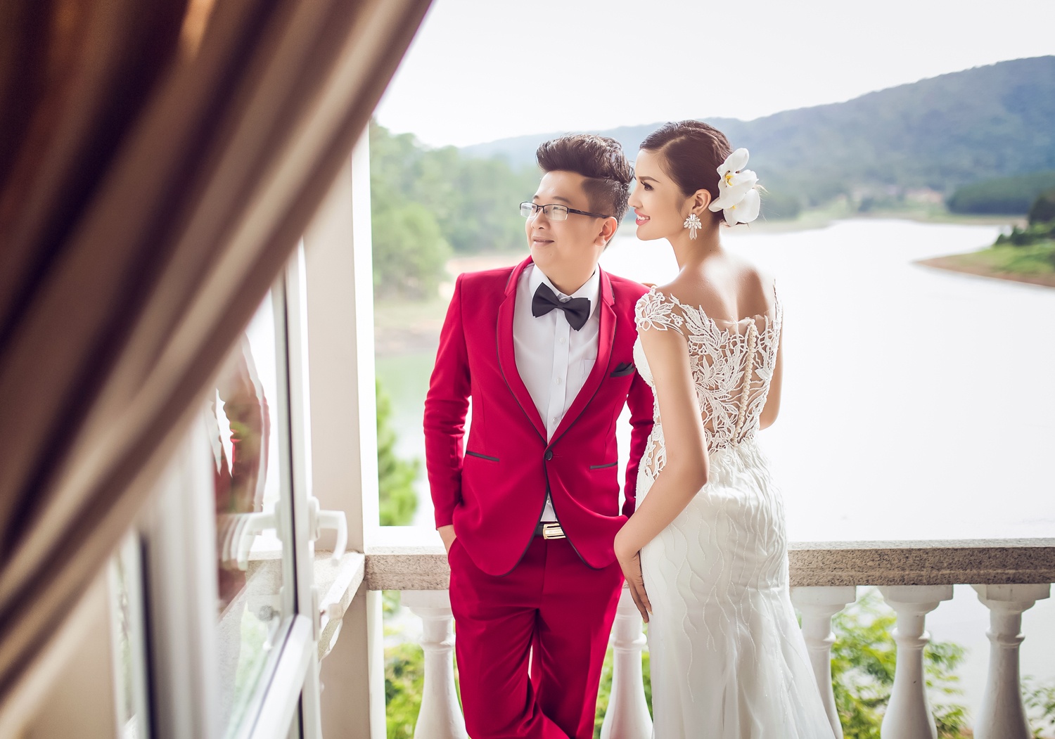 Anh cuoi cua Le Thi Phuong va chong bac si anh 9