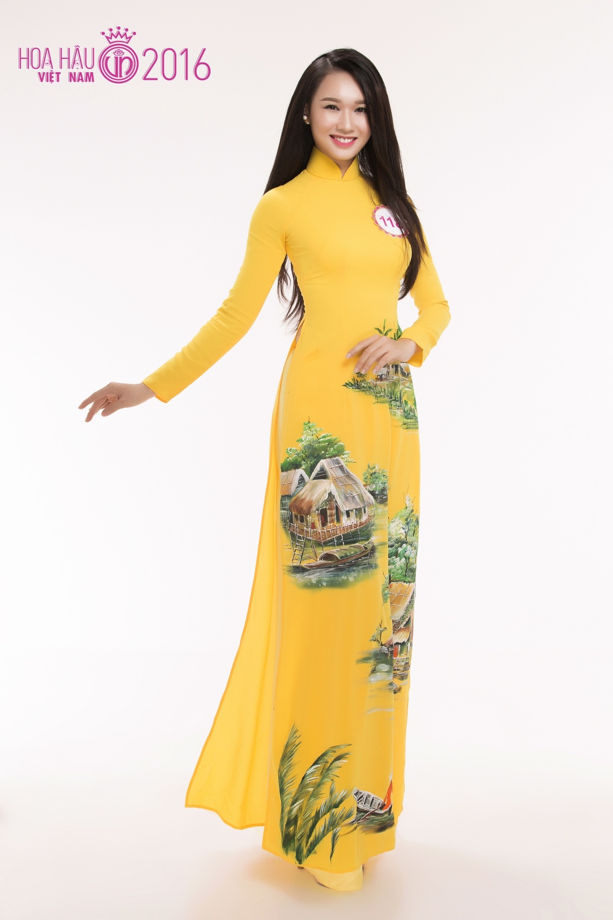 Top 30 nguoi dep Hoa hau VN khoe ve dep truyen thong anh 9