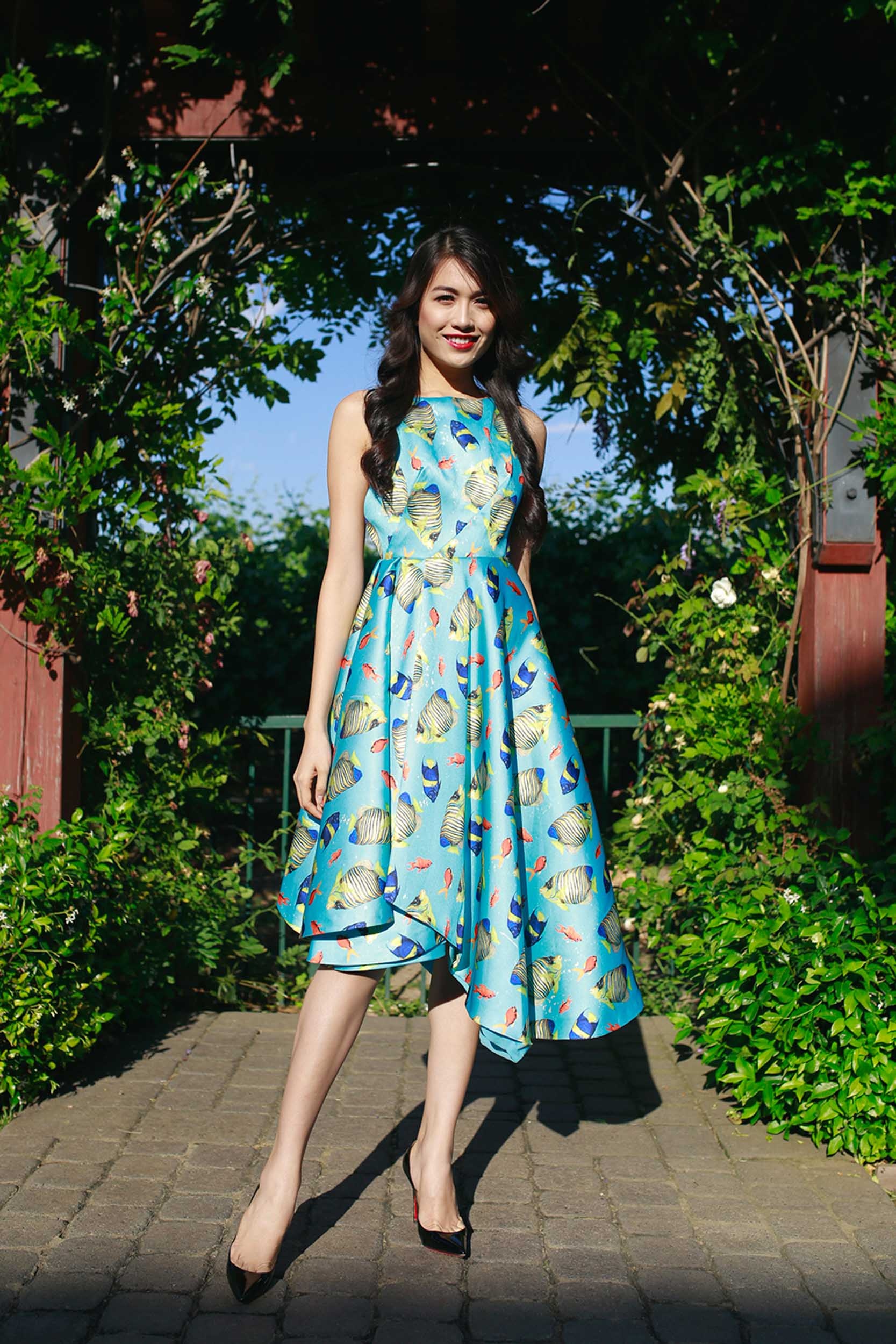 Thuy Dung,  Le Hang sang My dien show Adrian Anh Tuan anh 2