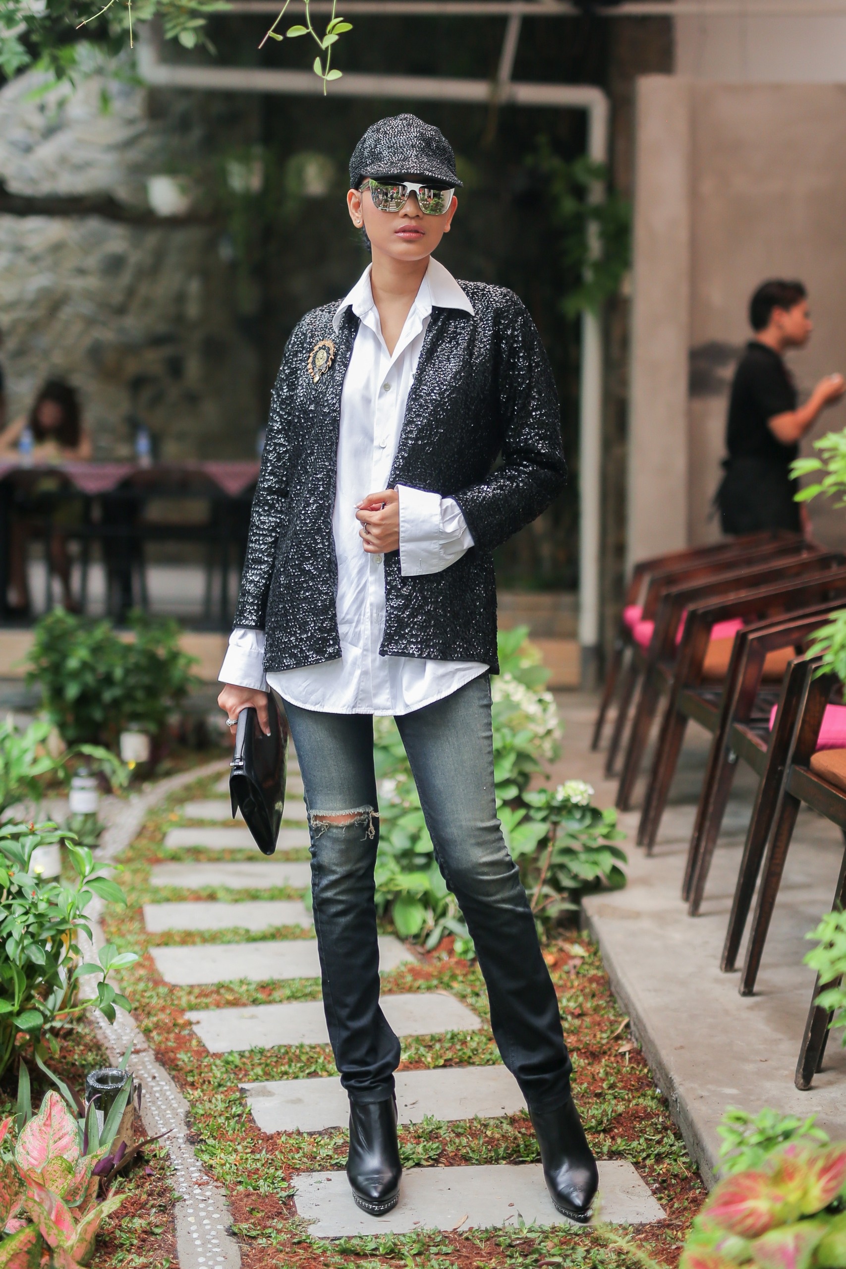 Truong Thi May dien style ca tinh di casting nguoi mau anh 1