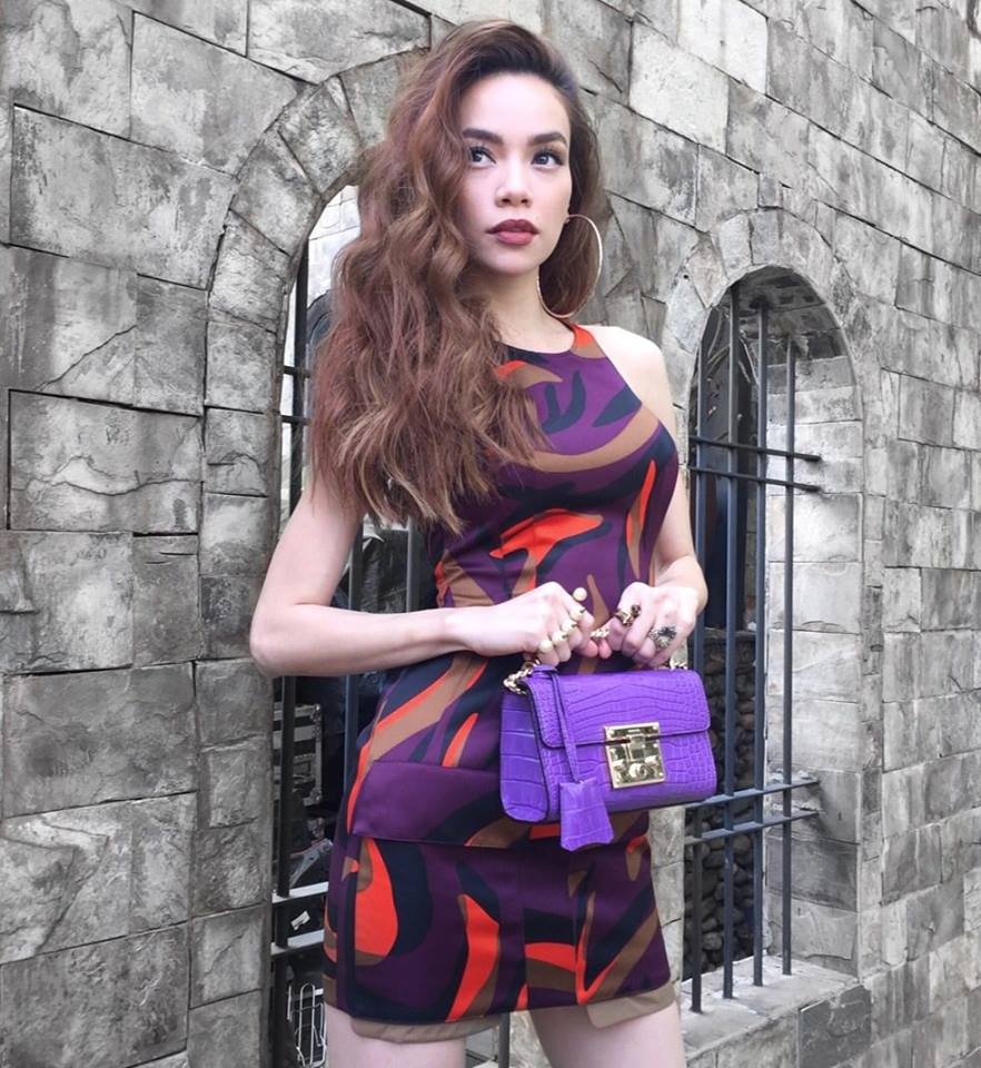 Ha Ho,  Lan Khue dien street style nhat tuan qua anh 1