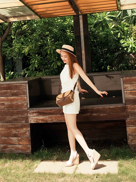 Ha Ho,  Lan Khue dien street style nhat tuan qua anh 4