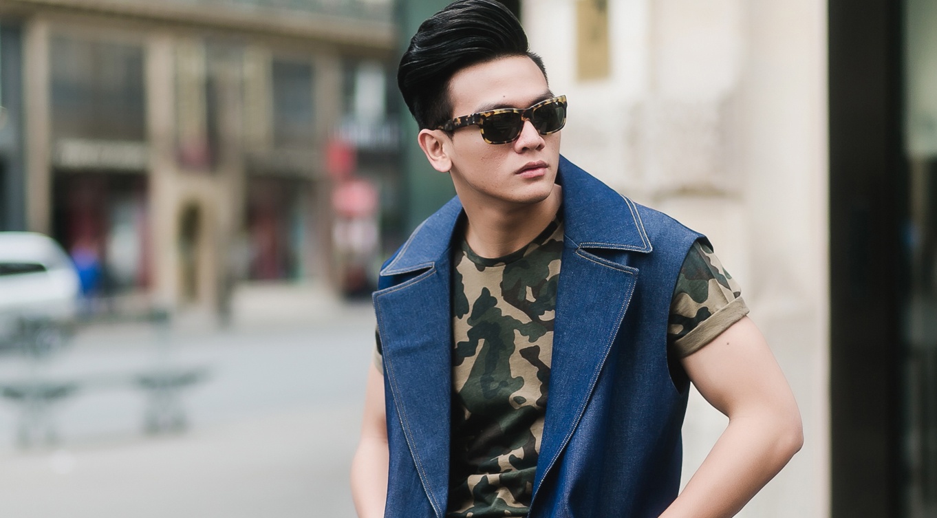 'Chang tho' cua Do Manh Cuong sanh dieu tren pho Paris hinh anh