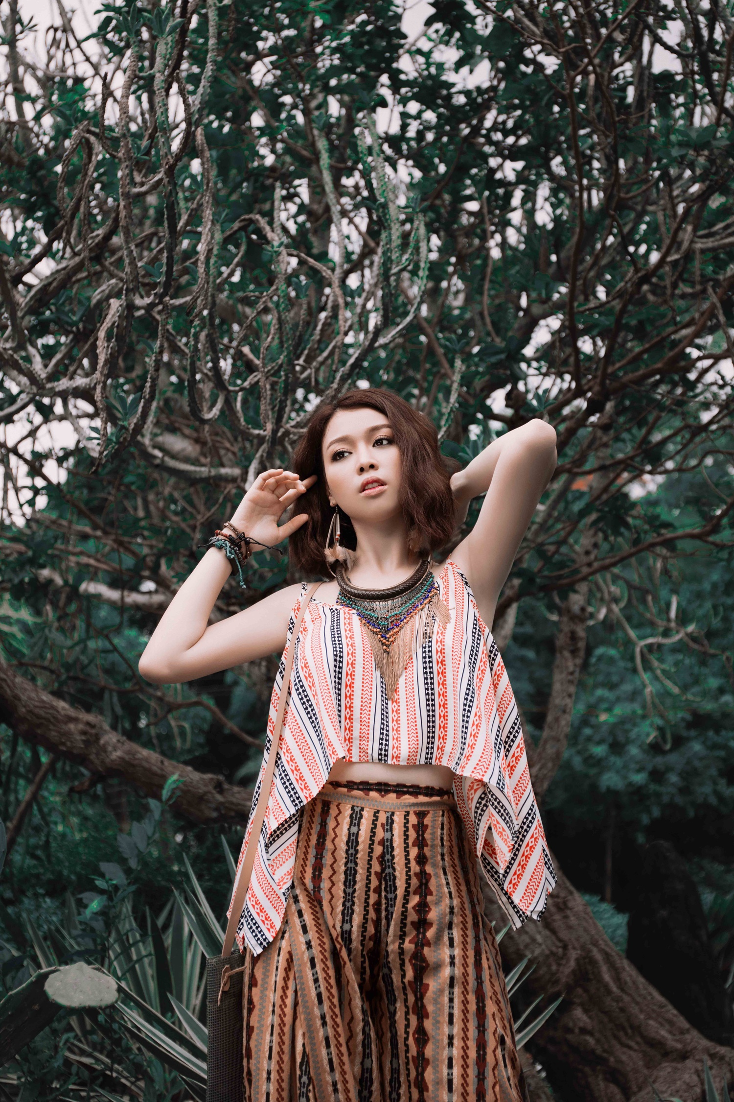 Truong Tung Lan ca tinh voi style du muc anh 4