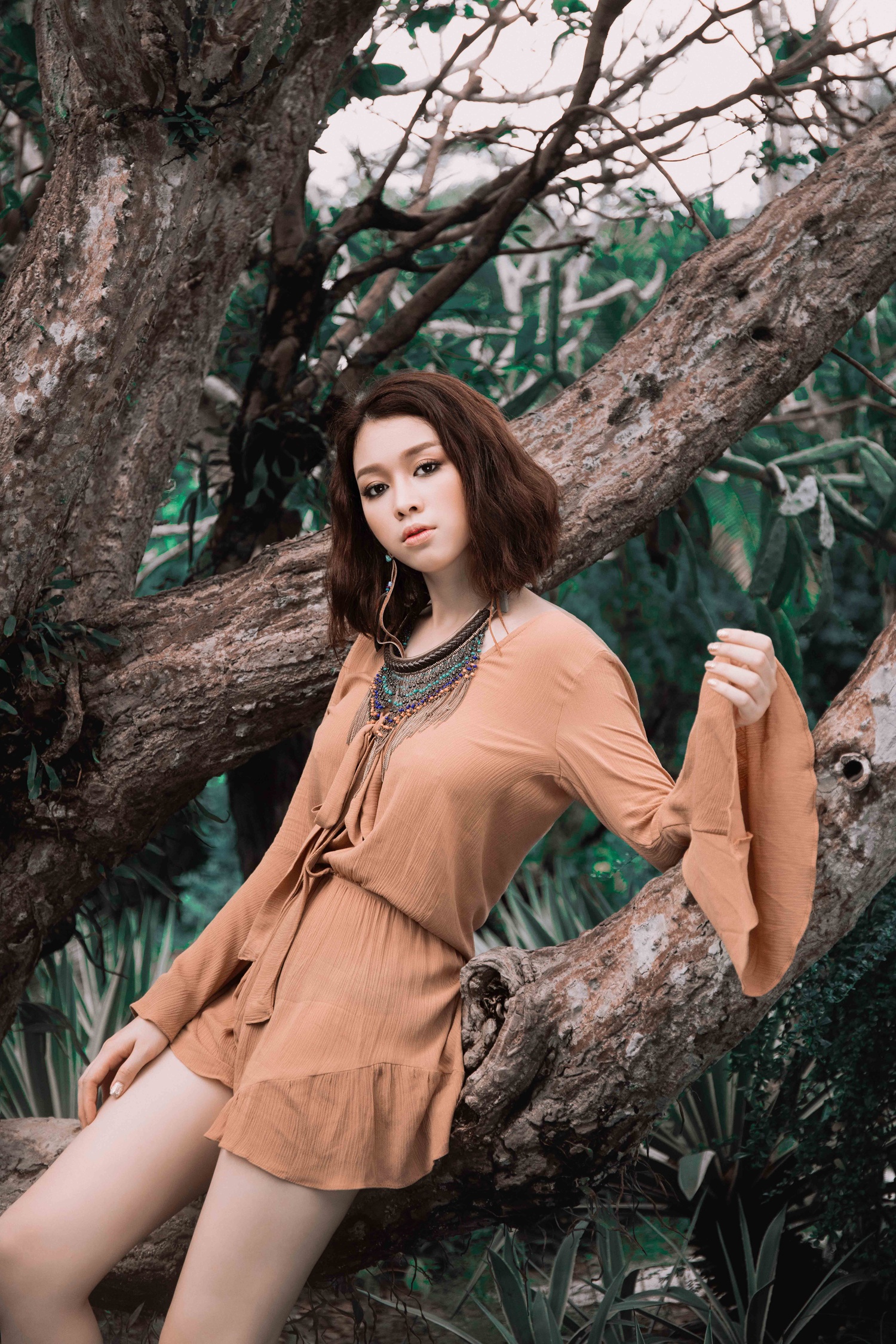 Truong Tung Lan ca tinh voi style du muc anh 7