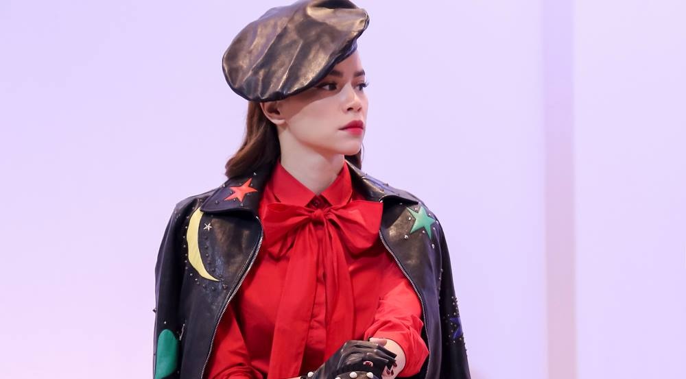 Ha Ho mac dep vuot Lan Khue, Pham Huong o The Face hinh anh