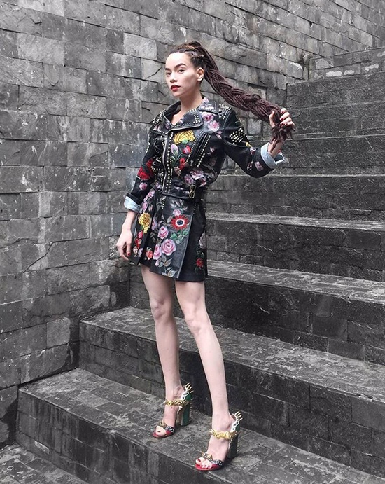 Ha Ho,  Pham Huong khoe dang cap thoi trang ghe nong anh 1