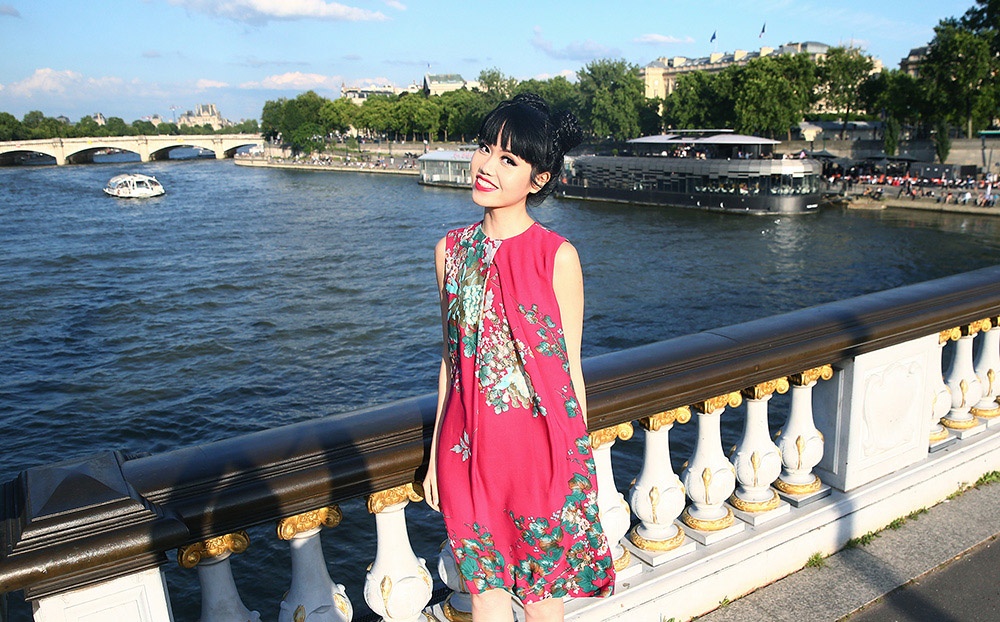 Jessica Minh Anh tren Instagram cua Valentino anh 5