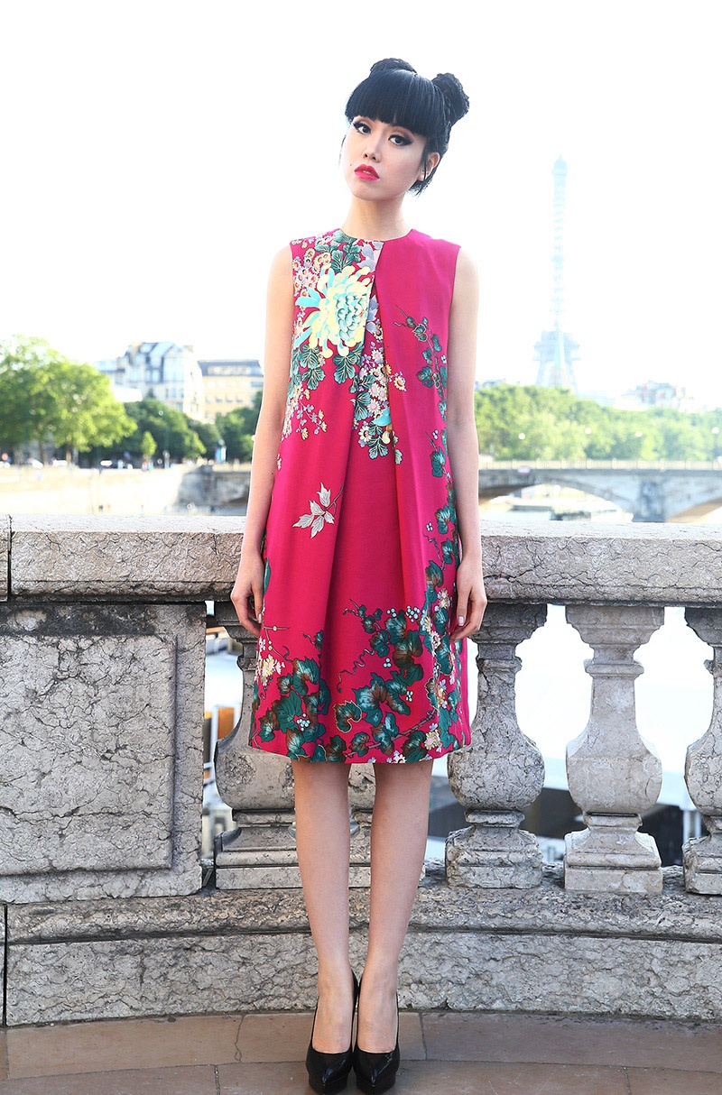 Jessica Minh Anh tren Instagram cua Valentino anh 7