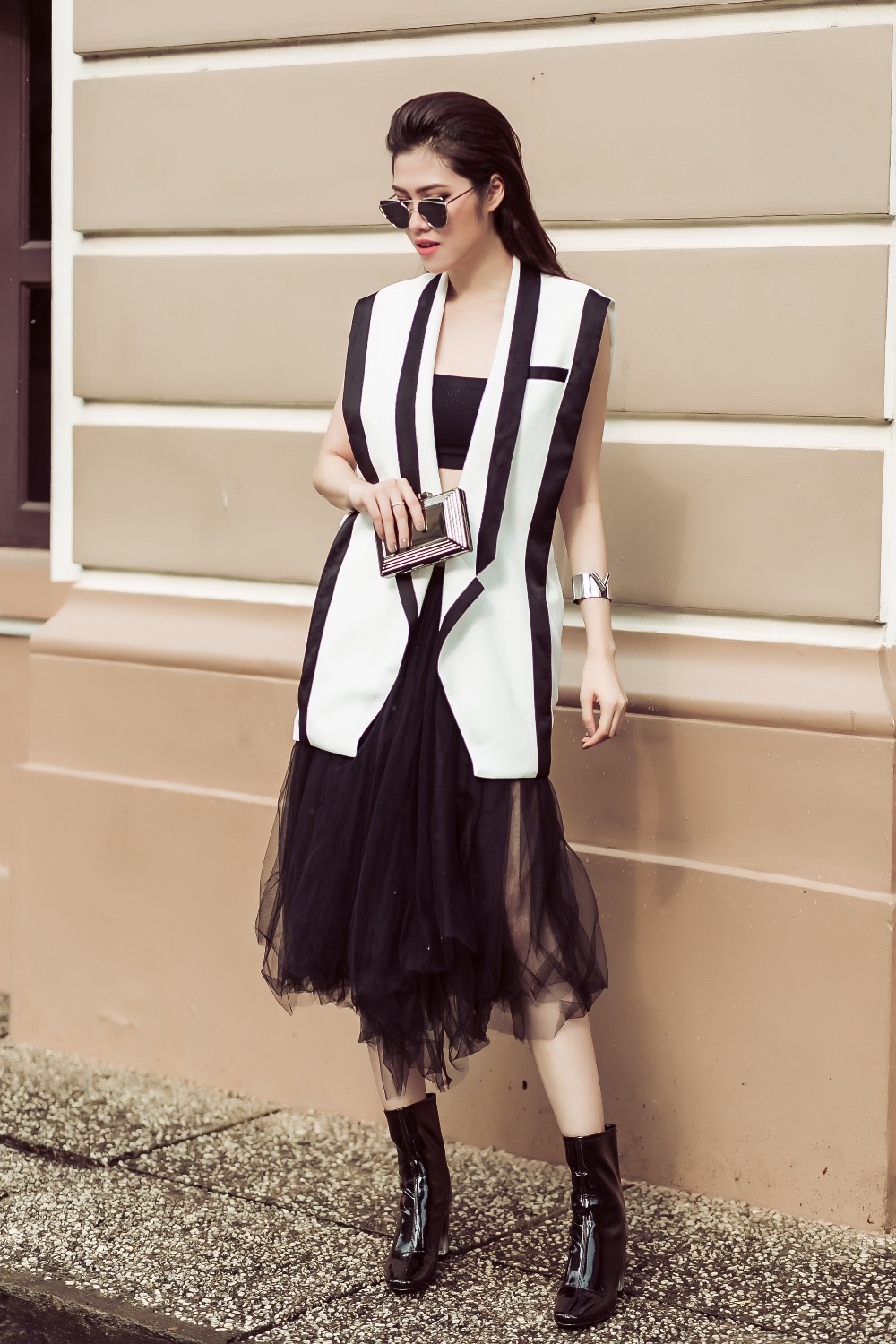 Thu Hang sanh dieu tren duong pho Sai thanh anh 5