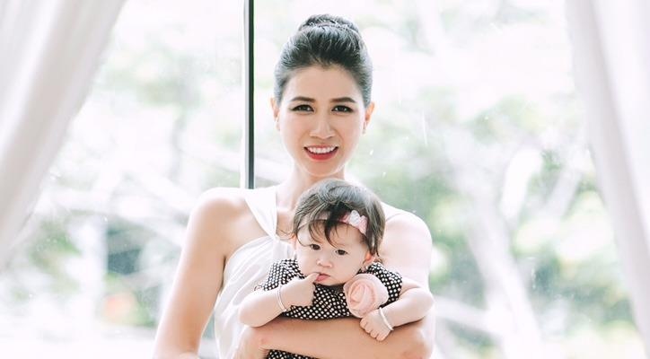 Trang Tran khoe con gai 7 thang tuoi hinh anh