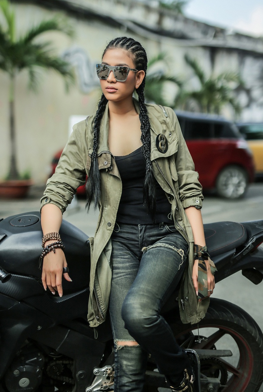 Truong Thi May ca tinh xuong pho anh 1