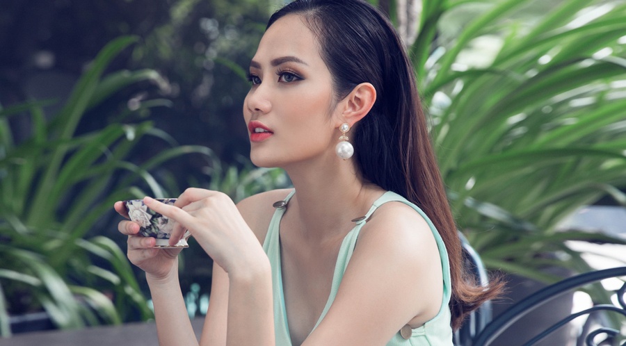 Hoa hau Dong Nam A goi y 10 bo canh dien cuoi tuan hinh anh