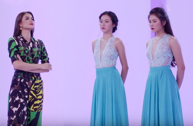 Pham Huong gay tranh cai khi loai thi sinh doi Lan Khue hinh anh