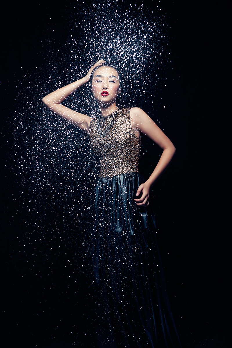 Em gai Trang Khieu lam nguoi mau anh 1