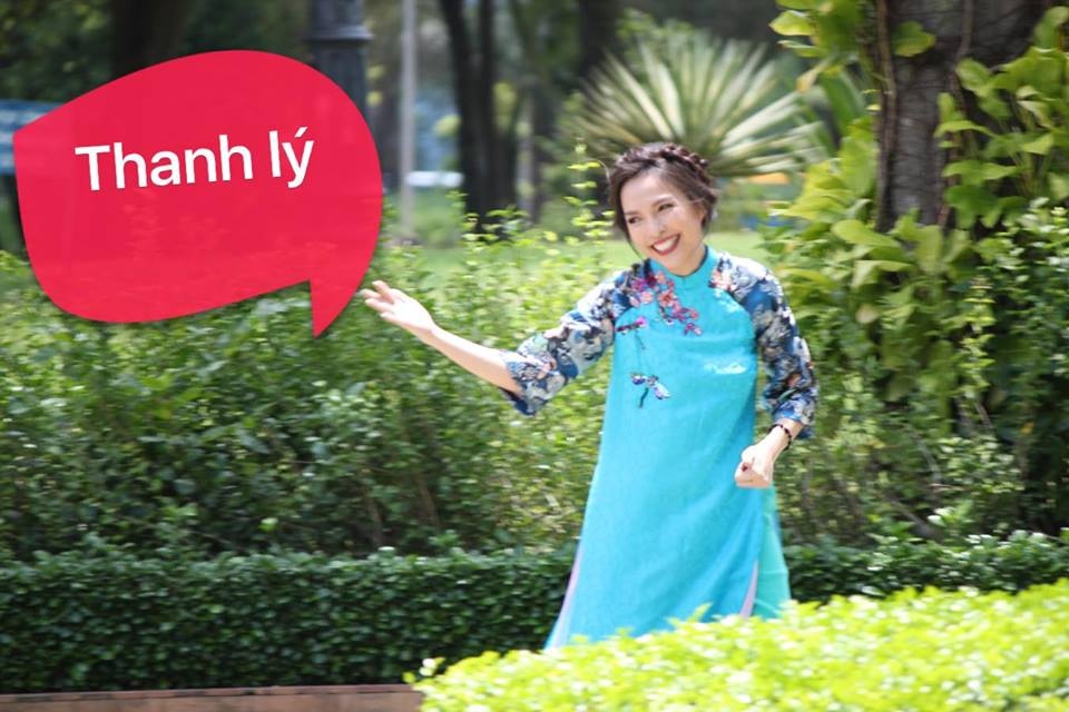 Hiền Thục bán quần áo làm từ thiện ảnh 2 Hien Thuc ban quan ao lam tu thien anh 2