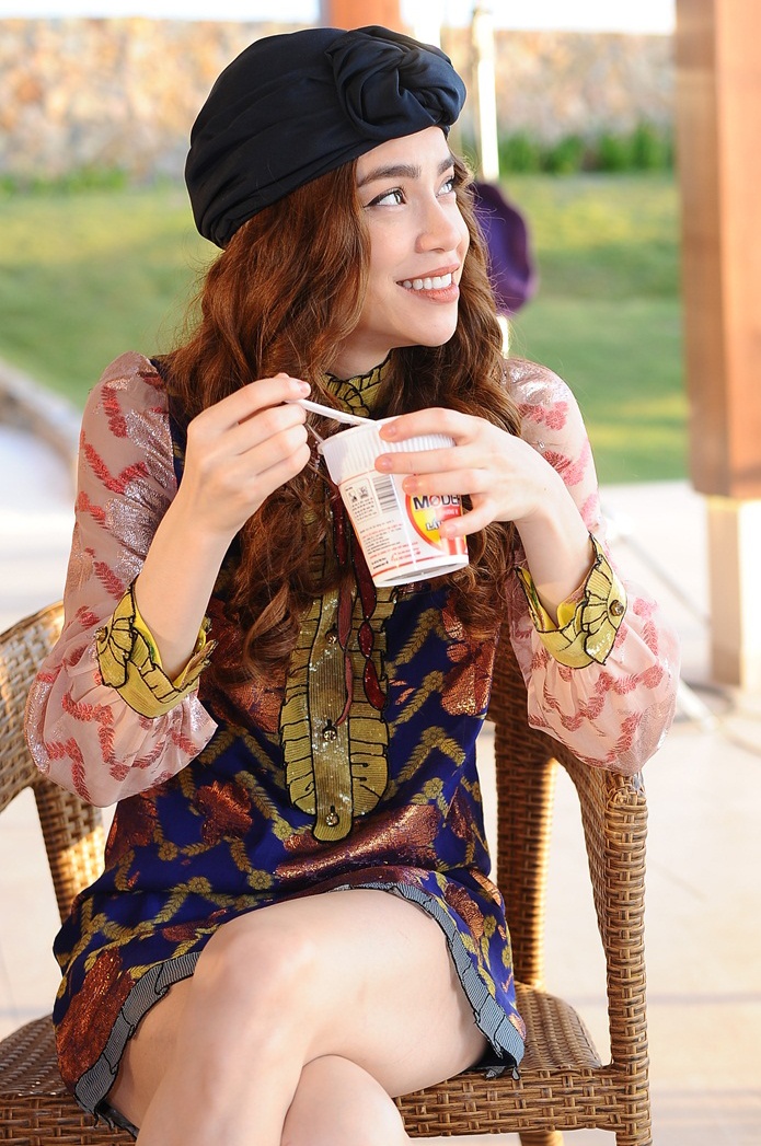 Ho Ngoc Ha an voi mi goi o hau truong The Face anh 3