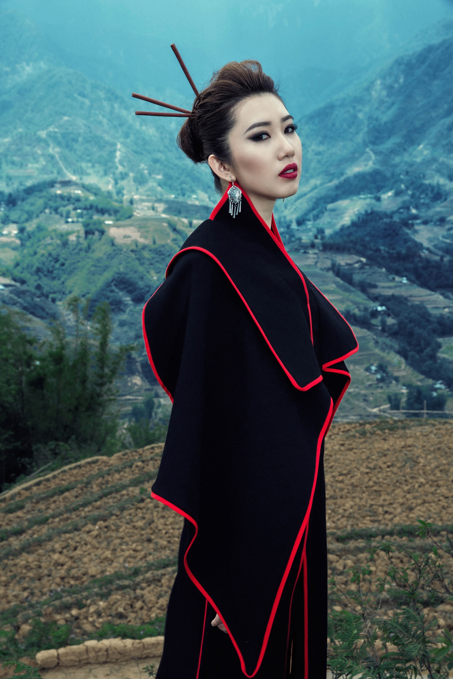 Thuy Ngan chup anh o Sa Pa anh 6