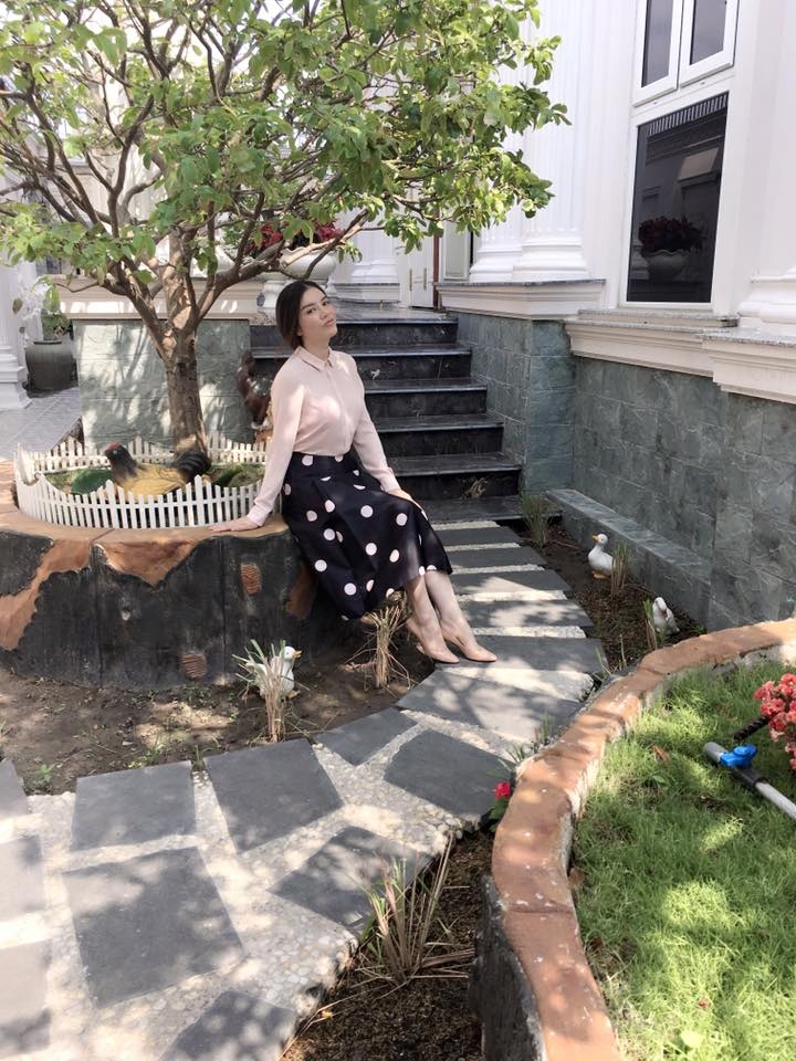 Nhà dát vàng của Lý Nhã Kỳ ảnh 3 Nha dat vang cua Ly Nha Ky anh 3