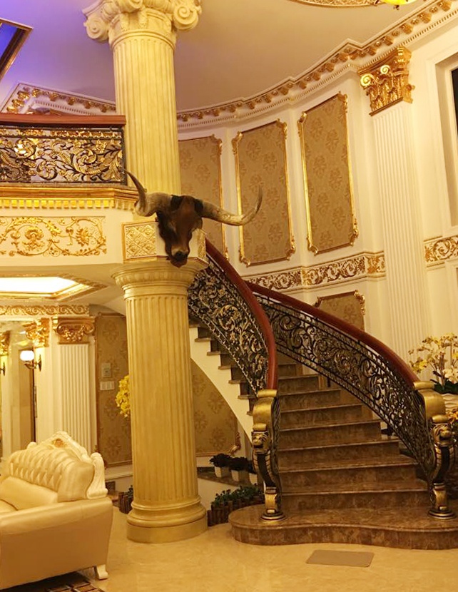 Nhà dát vàng của Lý Nhã Kỳ ảnh 5 Nha dat vang cua Ly Nha Ky anh 5