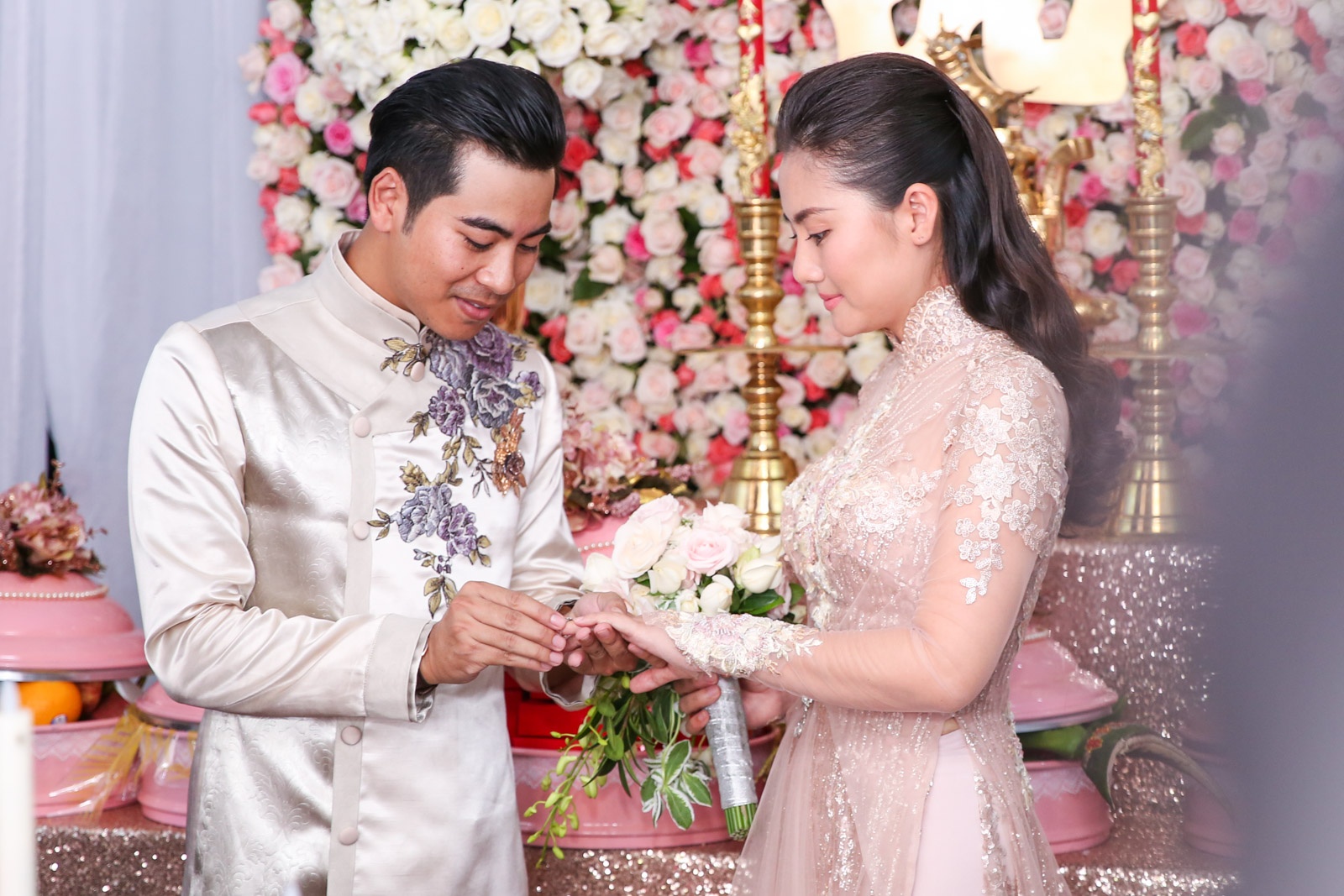 Dam cuoi Ngoc Lan anh 9