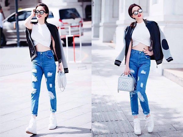 Sao Viet dien street style tuan qua anh 6