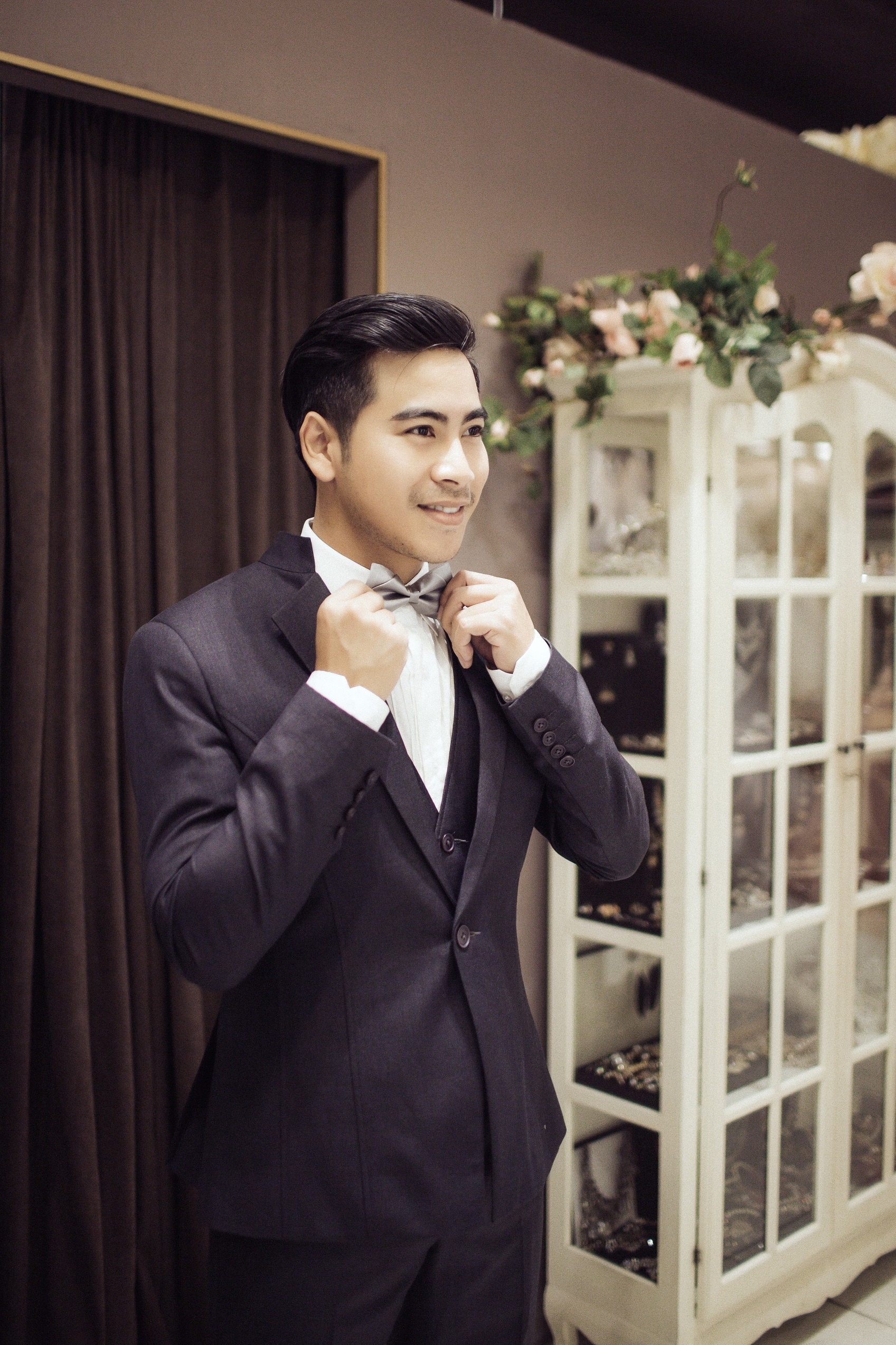 Vo chong Thanh Binh - Ngoc Lan di thu vay cuoi anh 6