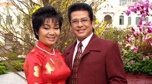 Chuyen tinh dep mot thoi cua MC Thanh Bach va nguoi vo dau hinh anh