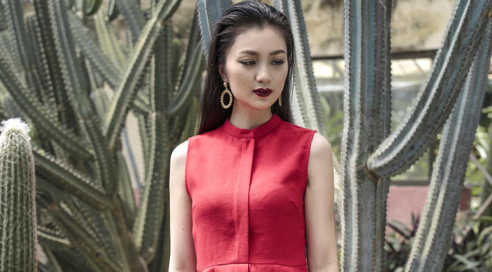 Dieu Huong thay doi phong cach thoi trang hinh anh