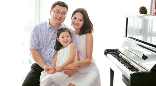 Hoa hau Huong Giang sinh con gai thu hai hinh anh