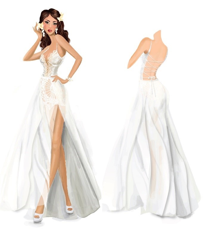 Ha Anh thu vay cuoi lua trang truoc dam cuoi anh 7