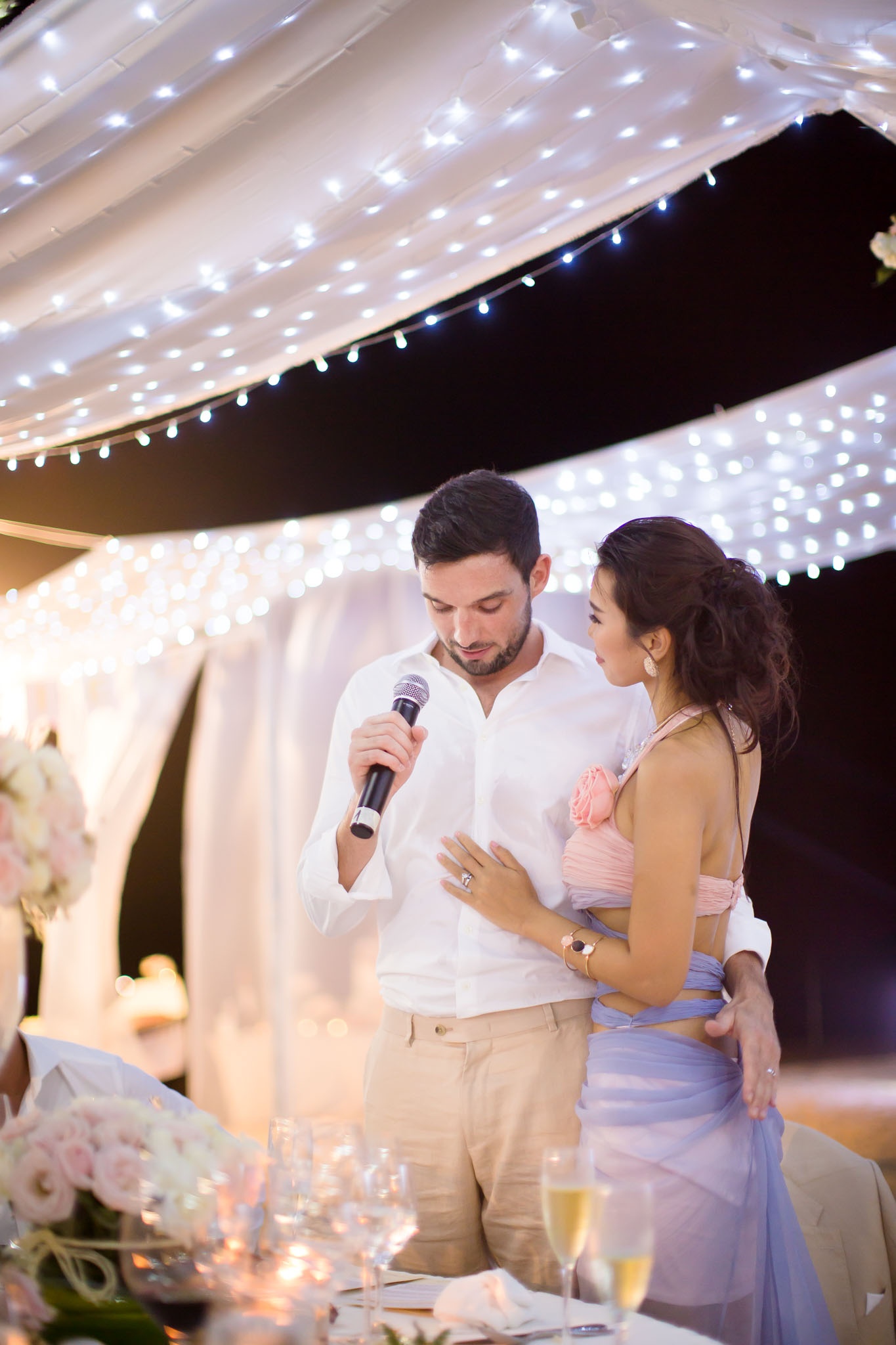 Ha Anh ket hon cung chong Tay anh 3