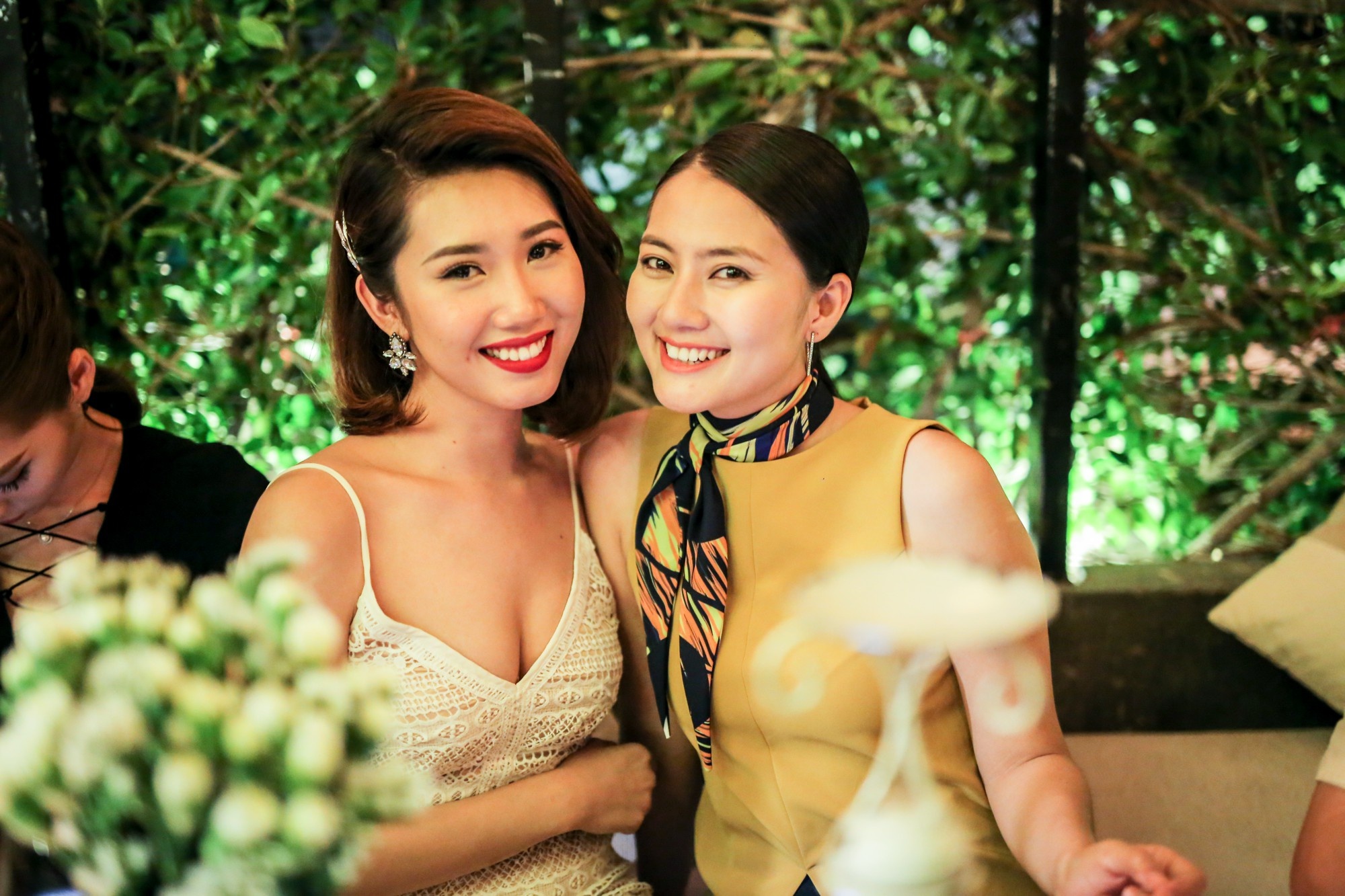 Lan Khue dua hoc tro The Face di su kien anh 2