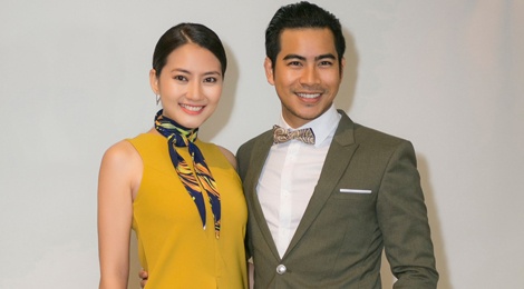 Ngoc Lan duoc ong xa thap tung di tiec hinh anh