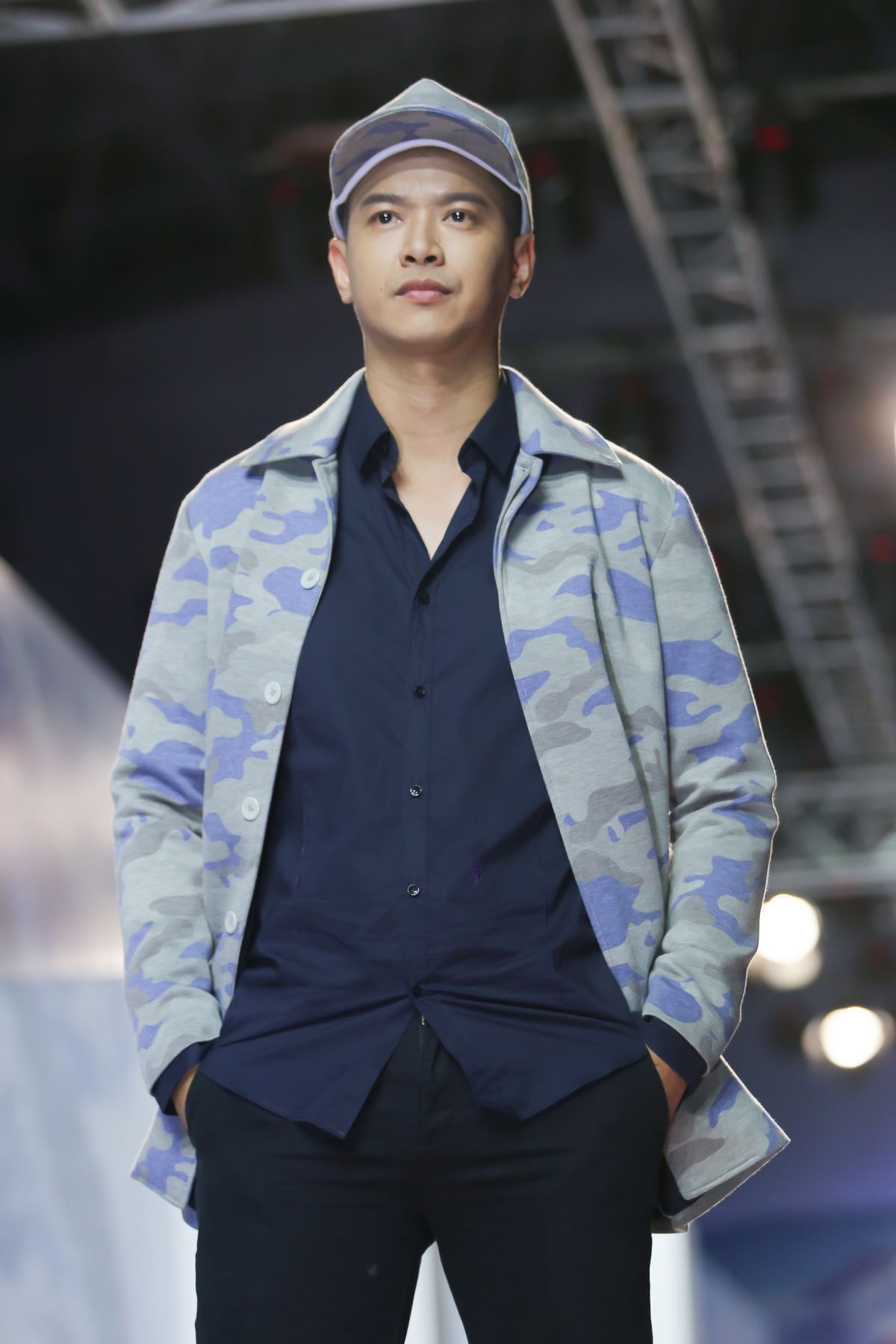 Ho Duc Vinh,  Duc Hai tai xuat san dien catwalk anh 3