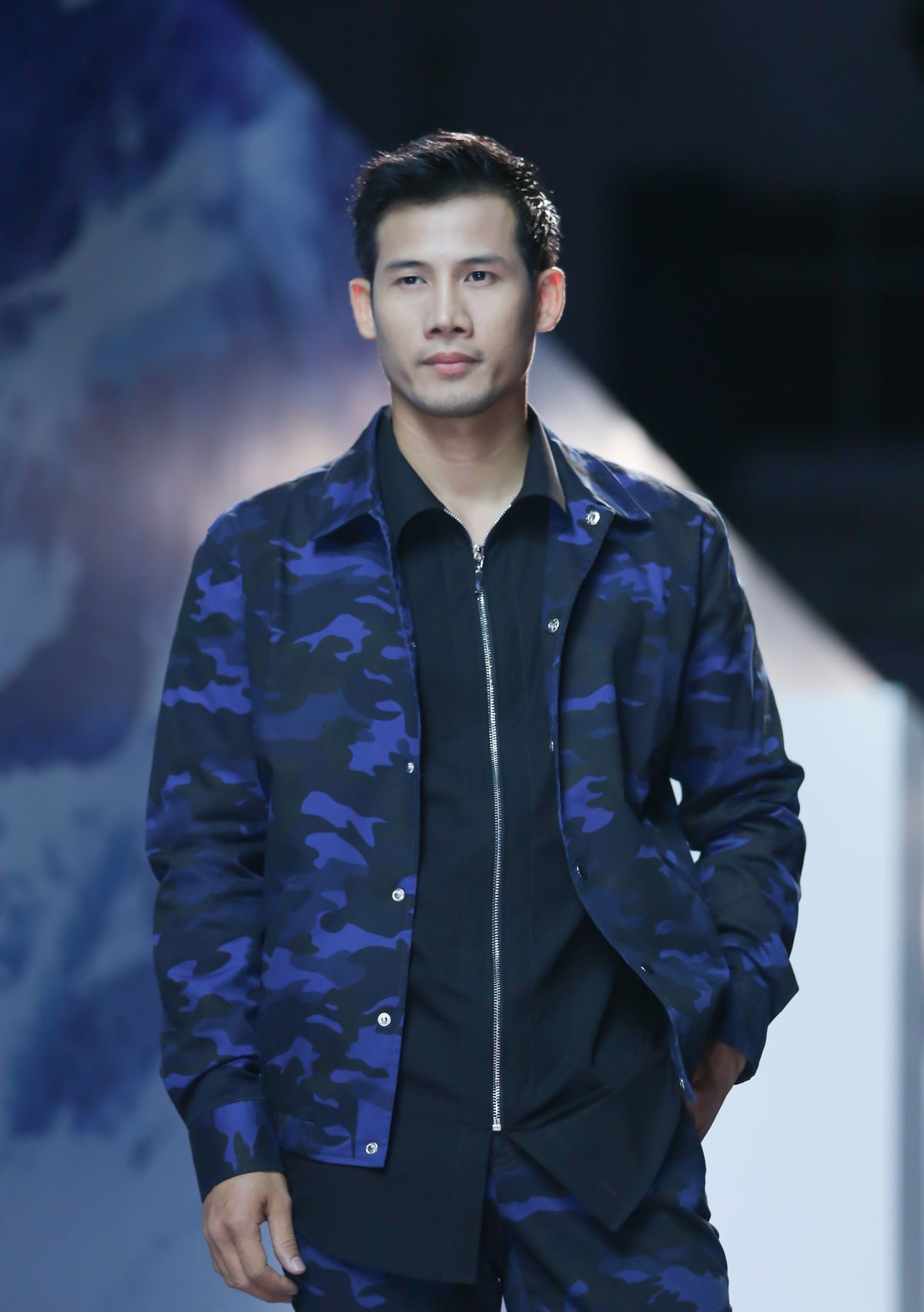 Ho Duc Vinh,  Duc Hai tai xuat san dien catwalk anh 5