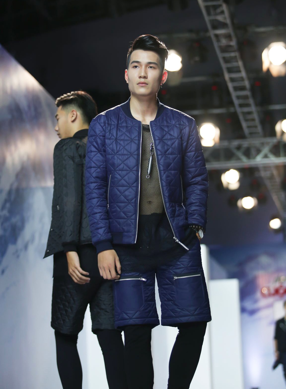 Ho Duc Vinh,  Duc Hai tai xuat san dien catwalk anh 9