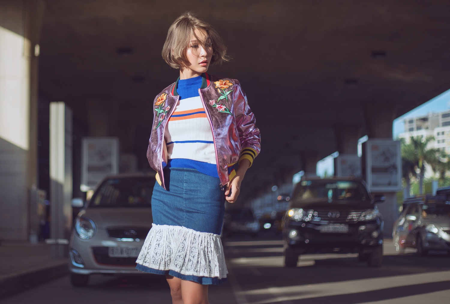 Hoc tro Pham Huong lam moi hinh anh sau khi roi The Face anh 10